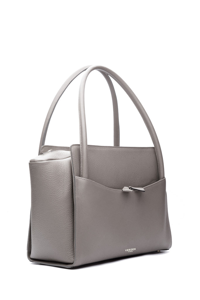 Sleek and functional workbag / business bag - VERDEN STUDIOS - The Moskenes in stone taupe