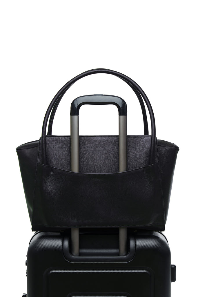 Sleek and functional workbag / business bag - VERDEN STUDIOS - The Moskenes in volcano black