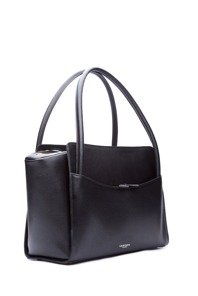 Sleek and functional workbag / business bag - VERDEN STUDIOS - The Moskenes in volcano black
