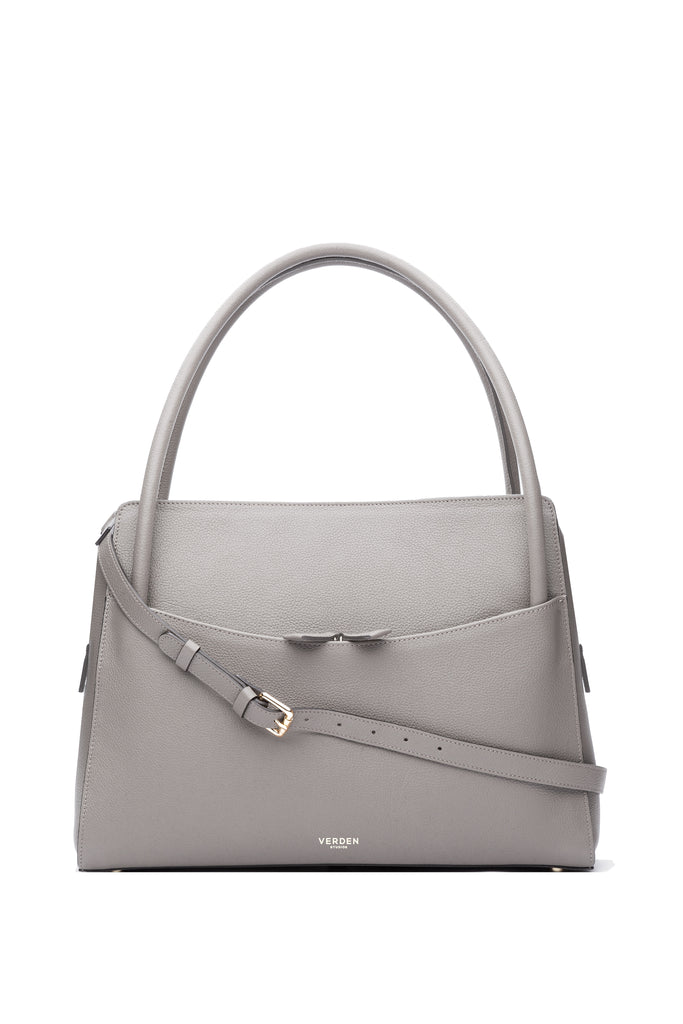 Sleek and functional workbag / business bag - VERDEN STUDIOS - The Skye in stone taupe