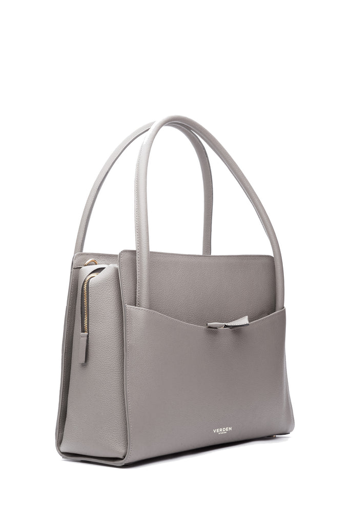 Sleek and functional workbag / business bag - VERDEN STUDIOS - The Skye in stone taupe